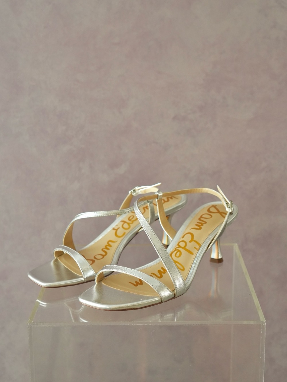 Sam Edelman Prance Slingback Sandal in Silver